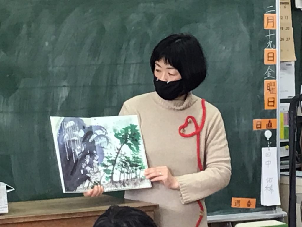 保護者による特別授業~山のおはなし会