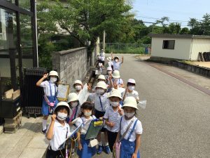 学校のまわりには何があるかな？～2年生～