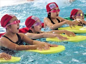 水泳教室🏊思い切り泳いだよ！