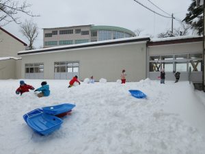 雪遊びは最高！