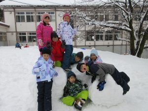 雪遊びは最高！