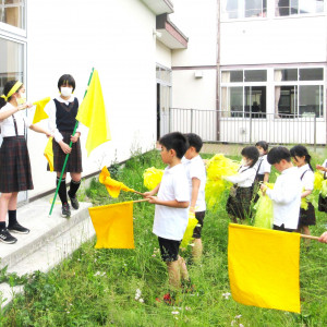 ようこそ１年生！”みんなで頑張ろう”🚩『応援練習②』