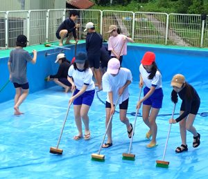 プール開き！🏊‍♂️