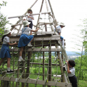 第一幼稚園との合同おのこり遊び