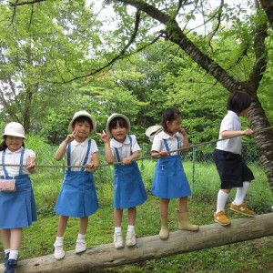 第一幼稚園との合同おのこり遊び