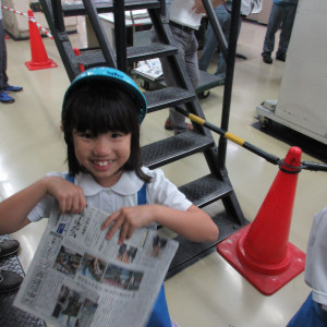 4年生　中日新聞社見学