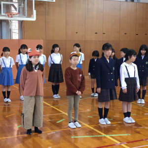 学習発表会　（校内リハーサル）