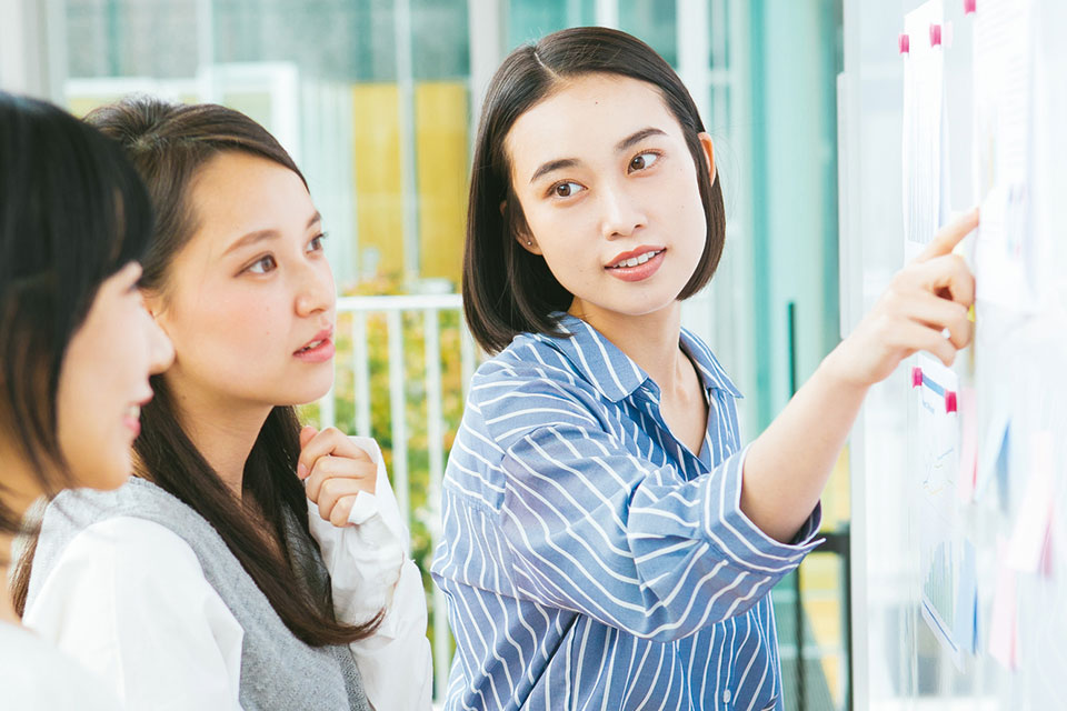 自身の強みに気付き、活躍できるフィールドを見つける。